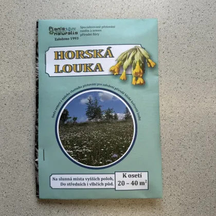 Horská kvetinová lúka - Planta Naturalis - osivo lúčnych kvetov - 40 g