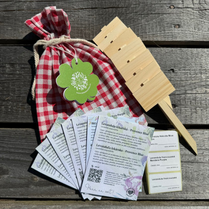 Darčekový balíček semien BIO zeleniny - darčekové balenie zadarmo