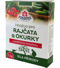 Hnojivo s čadičovou múčkou - paradajky a uhorky - Rosteto - hnojivo - 1 kg