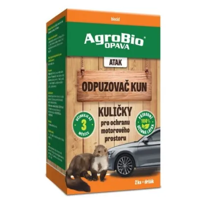 ATAK - Odpudzovač kún guličky - AgroBio - 2 ks