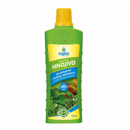 Kvapka hnojivo na izbové nekvitnúce rastliny - 500 ml