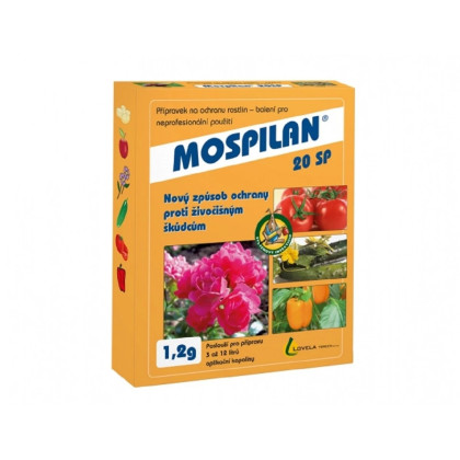 Mospilan 20 sp - ochrana proti drobnému hmyzu - Lovela - ochrana rastlín - 1,2 g