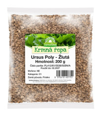 Kŕmna repa Ursus Poly žlutá - Beta vulgaris - semená kŕmnej repy - 0,2 kg