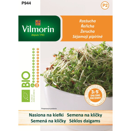 BIO semená na klíčky - Žerucha - Vilmorin - 15 g
