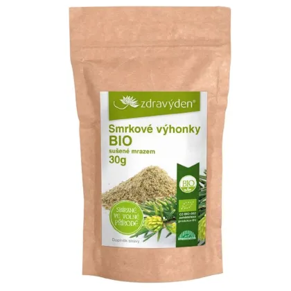 Smrekové výhonky - BIO prášok - 30 g