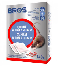 Granule na myši a potkany - Bros - 7 x 20 g