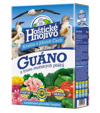 Hoštické guáno - granulované BIO hnojivo - 1 kg