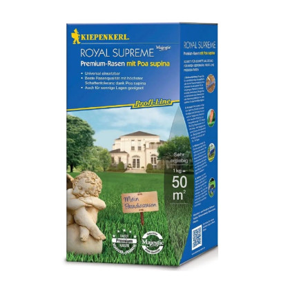 Trávnik Royal Supreme - Kiepenkerl - trávne osivo - 1kg