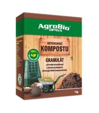 Urýchľovač kompostu - granulát - pomôcky na pestovanie - AgroBio - 1 kg