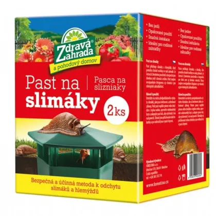 Pasca na slimáky - Zdravá záhrada - ochrana rastlín - 2 ks