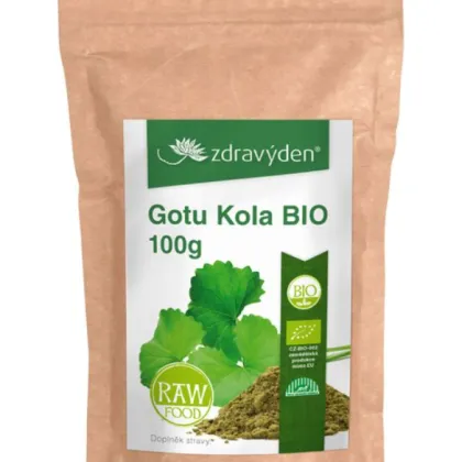 Gotu kola BIO - prášok - bio kvalita - 100 g