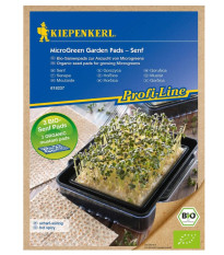 Mikrozelenina - microgreen - náhradné pláty bio horčica - 3 ks