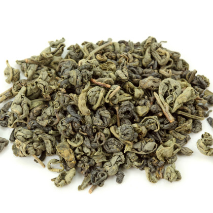 Gunpowder s malinou BIO - bylinná čajová zmes - 65 g